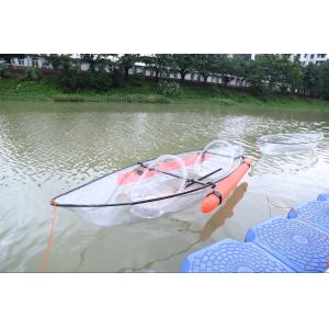 Transparent polycarbonate transparent plastic Transparent gas powered kayak for