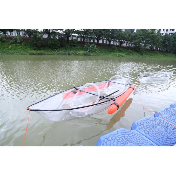 Transparent polycarbonate transparent plastic Transparent gas powered kayak for