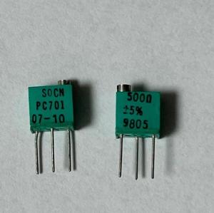 Buy cheap Y4053500R000J0L Trimmer Resistors - Through Hole 500ohms 1/4w 5% 6.35mm sq seal product