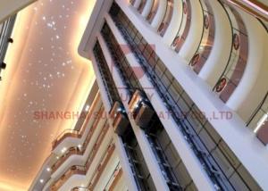 Buy cheap Machine Room Less Panoramic Elevator 13 Person Observation Lift Customized product
