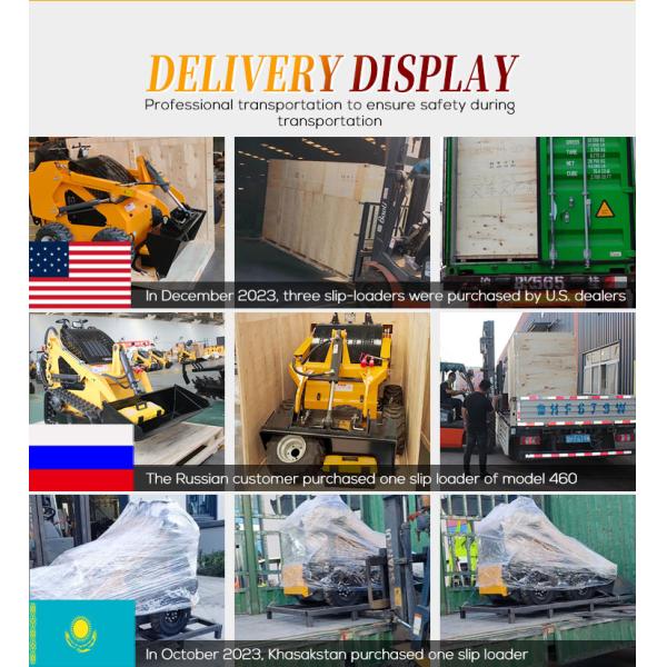 Best Selling Mini Tracked Skidsteer Loader Earth-Moving Machinery CE Approved Crawler Skid Steer Loader