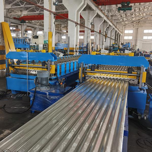 Metal Tile Roof Sheet Roll Forming Machine PBR Panel
