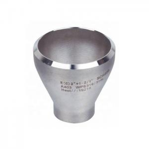 Buy cheap 304L 316L Stainless Steel Pipe Fittings Eccentric Reducer JIS Standard product