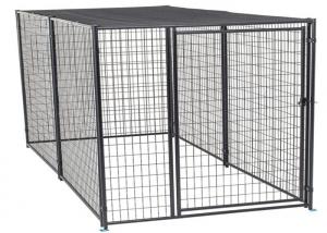 China Stainless Steel Pet Transport Kennel Carrier Breathable Metal Mesh Dog Cage on sale