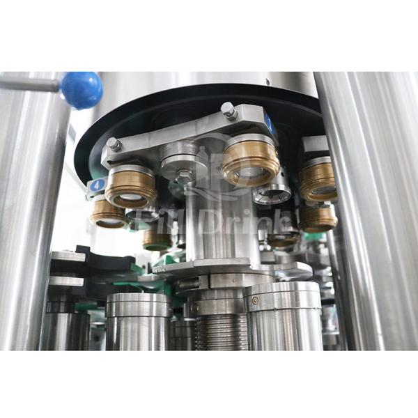 10000-15000BPH Pop Top Lid Beverage Can Filling Machine Round Easy Open
