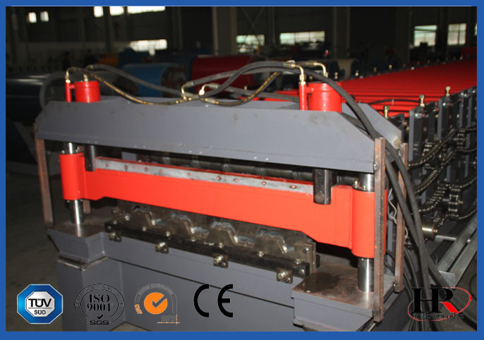 Rib Lath Sheet Metal Roll Forming Machines / Hydraulic Shearing Roll Forming Machines