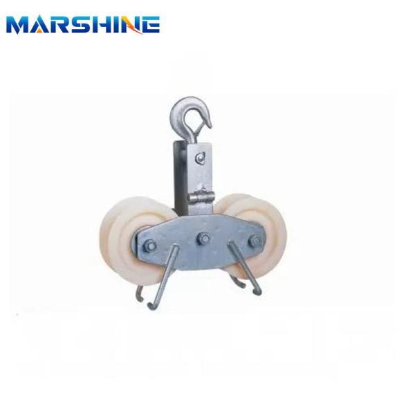 Shr-2.5 Tandem Sheave Stringing Block Double Sheave Conductor Pulley Block