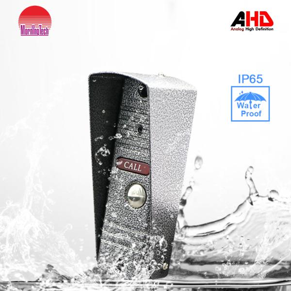 Morningtech 10 inch touch button AHD video door phone intercom system for home