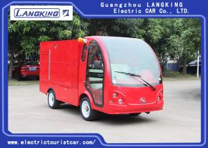 Buy cheap 3.5 Meters Electric Fire Engine Car / Electric Freight Car 2 Seats 70km Range Dry Battery With Toplight product