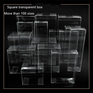 Buy cheap High Glossines Rectangular 0.7mm Clear Plastic Folding Boxes product