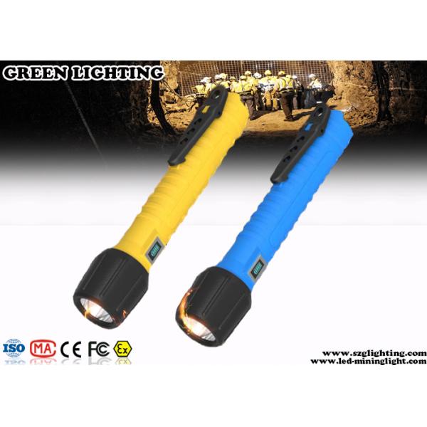 IP68 LED Explosion Proof Flashlight , Emergency Rechargeable Led Torch