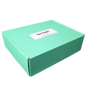 Custom Flower Pattern Gift Clothing Box Recyclable Foldable Paper Box