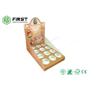 Custom Printed Recyclable Retail Promotion Cardboard Counter Display Boxes With