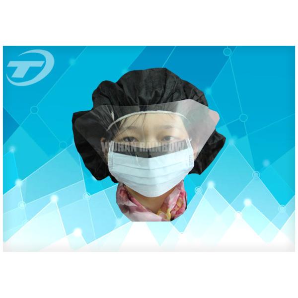 Buy cheap Disposable face mask 3 ply earloop with protective eye cover product