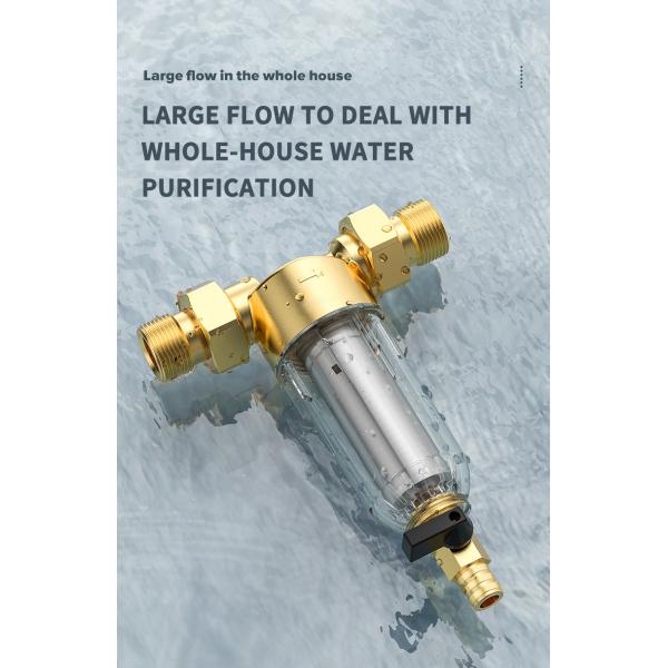 Water Filter For Standard Filter Cartridge Whole House Carbon Water PreFilter