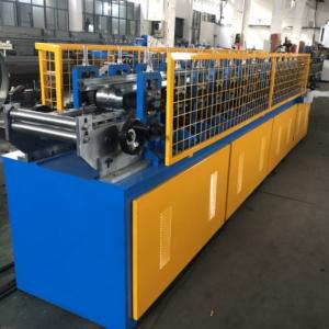 China 150mm*150mm Volume Control Fire Damper Roll Forming Machine With Hydraulic Punching on sale