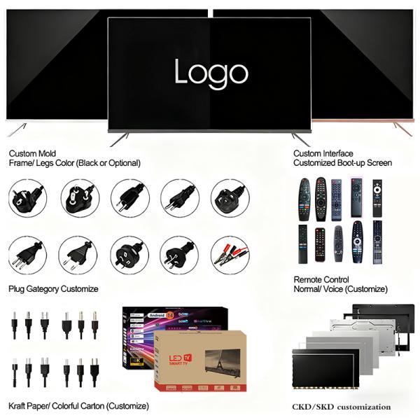 Smart TV Support Netflix, YouTube and Mobile Screen Casting