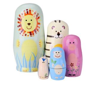 Buy cheap Wooden Russian Doll Matryoshka Handmade Children Gifts product