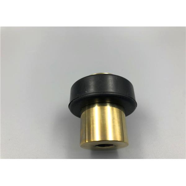 Zinc Alloy Interior Door Stops Cylinder Type Interior Door Holder Floor Mounted