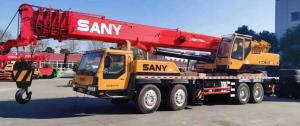Buy cheap 2nd Hand 75 Ton Truck Crane Sany STC75 With 12m Main Boom 80Km/h product