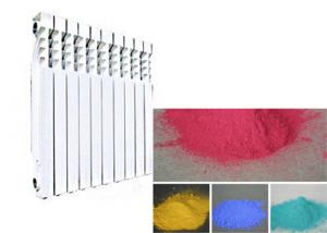 Buy cheap Electrostatic High Gloss Powder Coat Finish , Radiator Clear Coating Powder Coat product