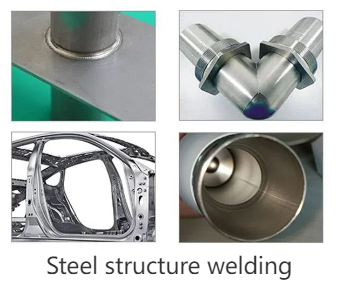 Food Beverage 1500W 3000W Fiber Laser Welding Machine for Metal Carbon Stainless Steel Sheets Aluminum 4 in 1 Handheld