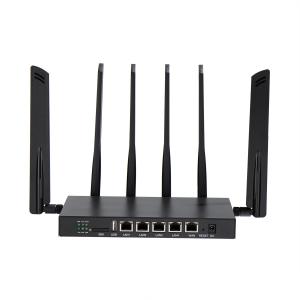 China WS1208V2 Dual Band Wifi Router 5ghz Black Metal Shell With SIM Slot on sale
