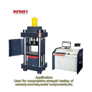 Buy cheap 1500KN Micro Computer Control Electro Hydraulic Servo Compression Testing Machine product