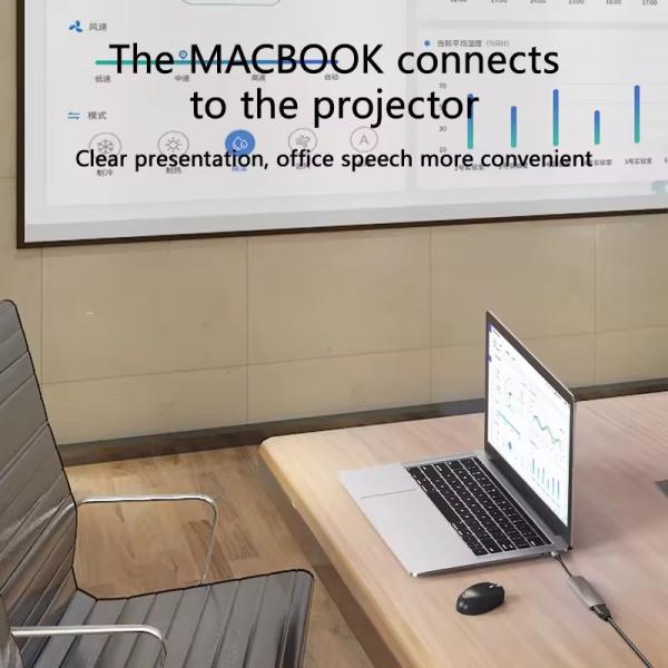 USB C Hub with 4K HDMI and High-Speed USB 3.0 Compatible for Windows Mac