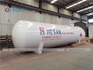 Buy cheap 60cbm LPG Storage Tank Liquid Propane Ammonia Butane Gas Bullet Tank for Gas Station product