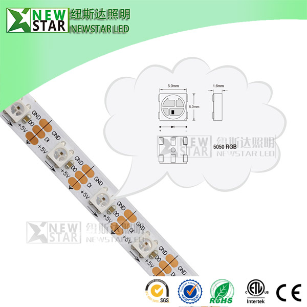 60leds/m SK6812 RGB LED Original china factory SK6812 pixel addressable DC5V 72/84/96/144leds/m 60leds sk6812 led strips