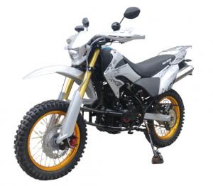 Buy cheap Single Cylinder 200cc Dual Sport Motorcycle Two Pipes Muffler Alloy 4 Stroke Dirt Bike product