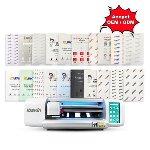 Creating Hydrogel Film Cutting Machine For Back Stickers Mobile Phones Laptops