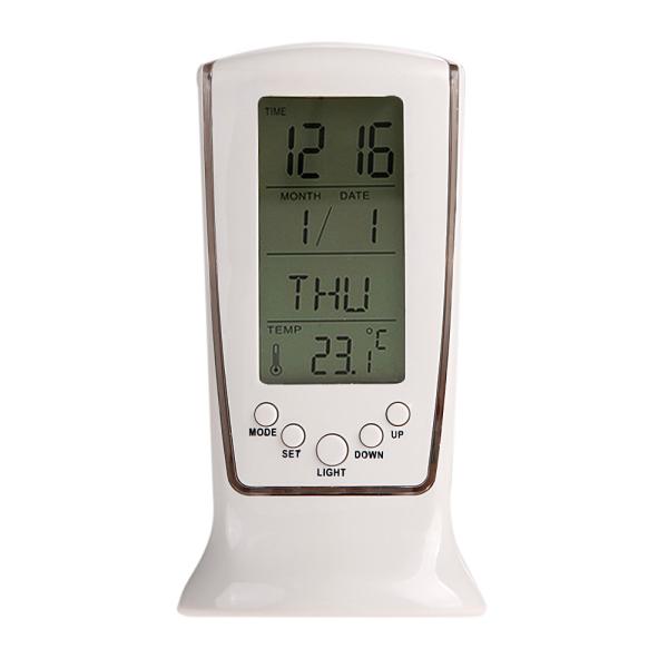 Quality Multi-function Alarm Clock LED  Digital Clock Calendar Thermometer Display Clock with Backlight Home decrotion for sale