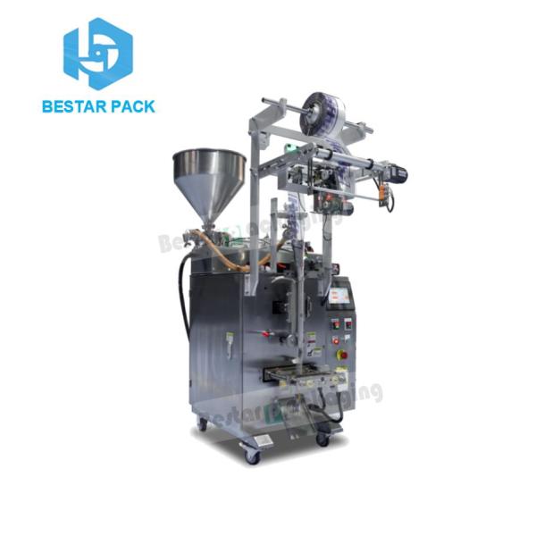 Automatic peanut butter peanut sauce small sachet packaging machine BSTV-160S