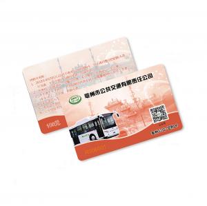 China FM1208 CPU Rfid Smart IC Card Material PVC PET Silk Screen Printing on sale