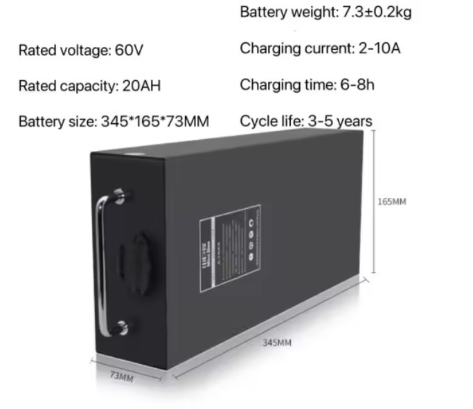 60v 20ah 30ah 35ah 40ah 50ah Motorcycle Lithium Ion Batteries For Electric Scooter