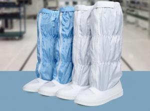 Buy cheap Anti-Static High-Tube Mesh Shoes Dust-Free Long Tube Clean Shoes  Dust-Free Safety Shoes For Purification Workshop product