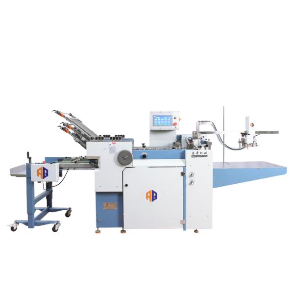 380V 4.15KW Large Format Paper Folding Machine Heavy Duty With Touch Screen