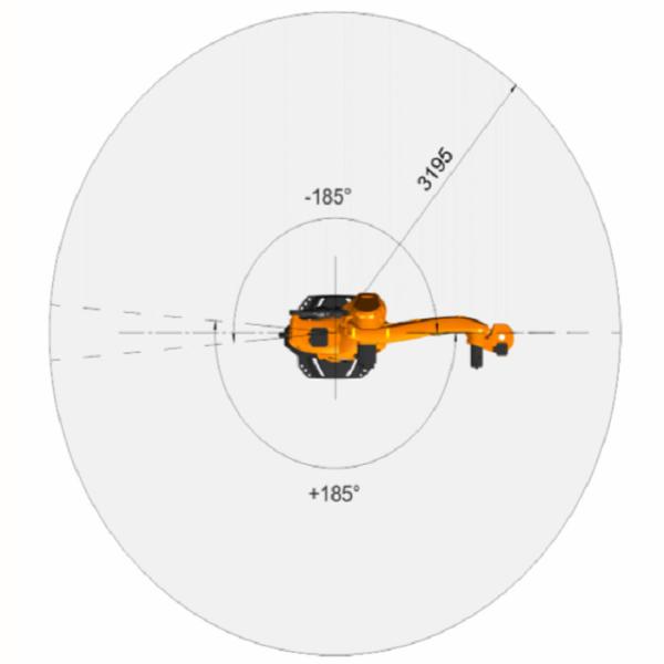 Floor Mounting Position 5 Axis Robotic Arm IP65 Protection High Efficiency
