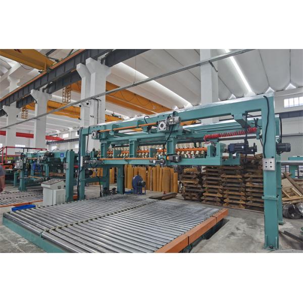 6Hi Leveler Trapezoidal Sheet Blanking Line SUS Stainless Steel 0.3 - 3 X 1650