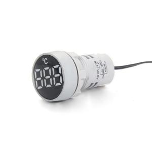 22mm Round Temperature Indicator Light meter with crystal cover