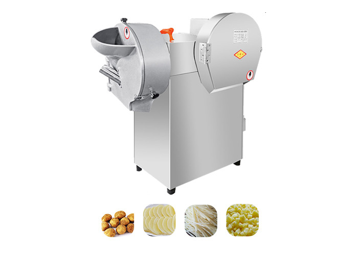 120-850KG/Hr Electric Multifunction Vegetable Cutting Machine Section Silk