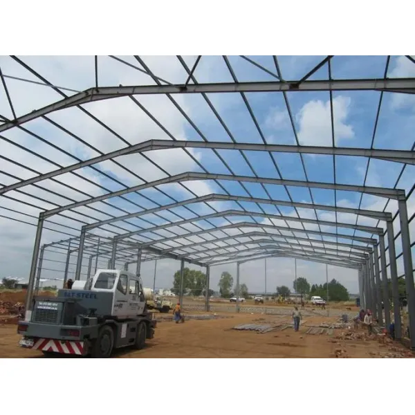 Steel Structure Frame Prefab Factory Workshop Building