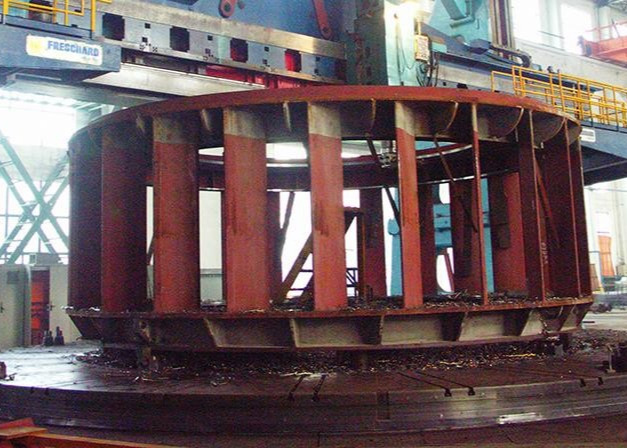 Buy cheap 580cm Runner Diameter 100kW Axial Flow Water Turbine Generator product