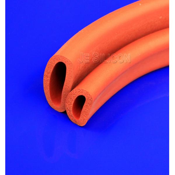 Quality FDA 0.8mm-60mm Silicone Extruded Sponge Foam Tube for sale