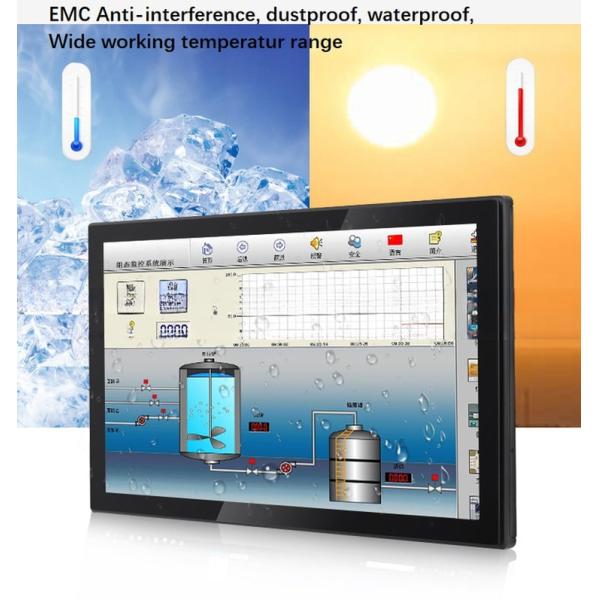 Open frame embedded 15.6 inch 1920x1080 capacitive touch screen android tablet kiosk supporting Ubuntu Debian Linux OS