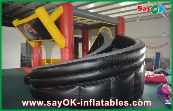 Giant Bouncy Slide 5 X 8m Inflatable Jumping Boucer Castles Inflatable Water Slide Combia