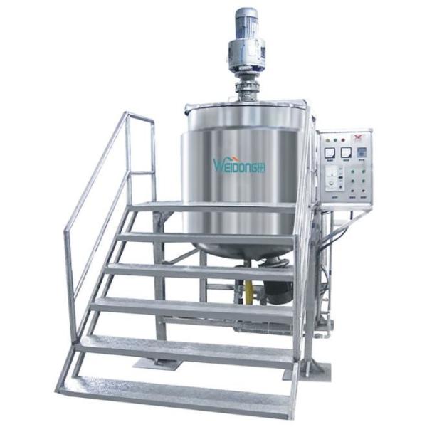 5.5KW Automatic Lotion Mixing Machine , Antirust Body Cream Making Machine