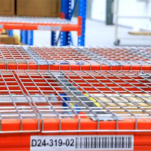 Buy cheap Powder Coating Wire Mesh Decking Pallet Rack 1000kg Mesh Gauge product